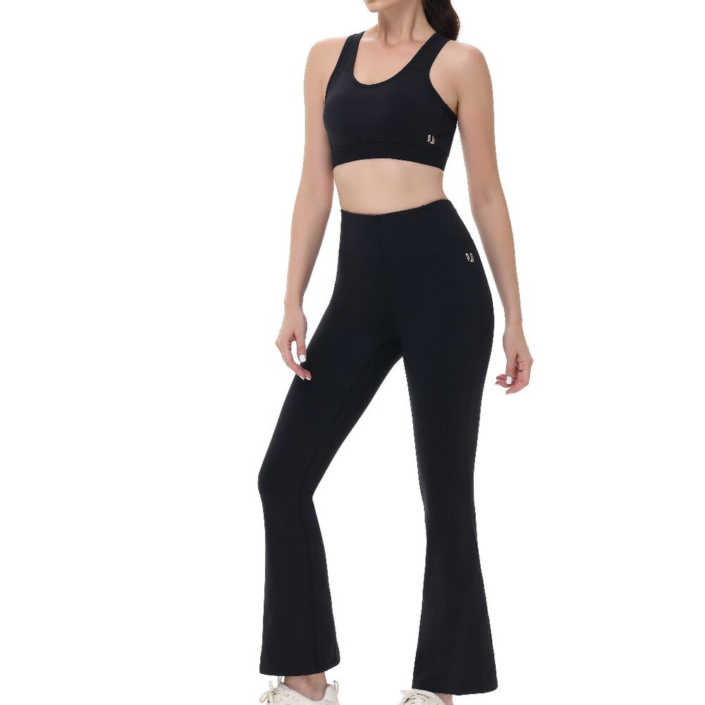 Brand New U Active 4-way stretch slight wide leg opening pants